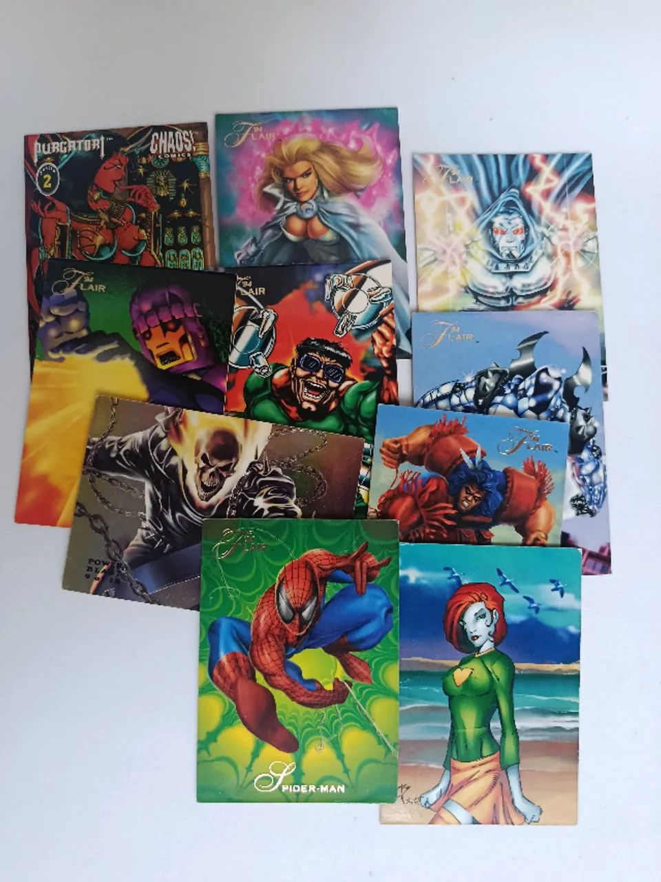 Cartas Marvel 94 Flair