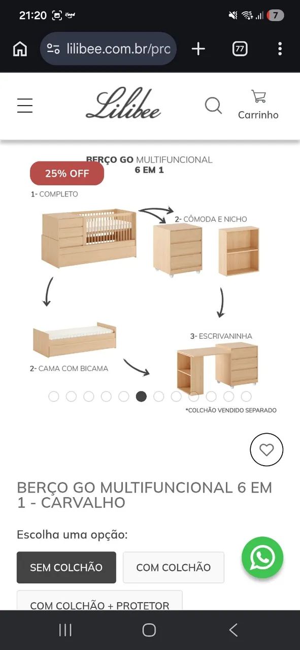 Berço Lilibee492724451059312645
