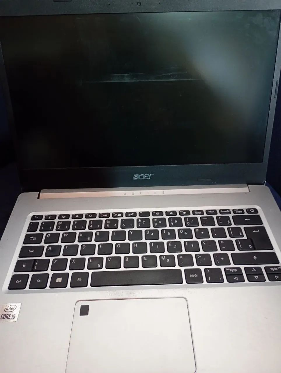 Notebook com defeito na placa Acer  A514-53-5239