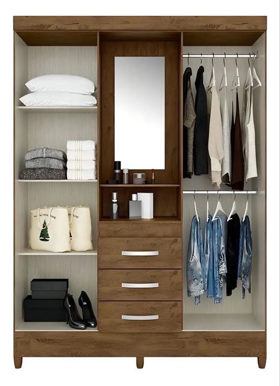 Guarda-roupa com espelho  - Foto 2