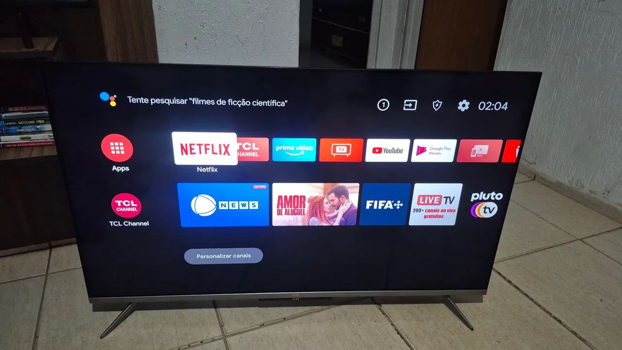 Tv smart 50 4K Android TCL Nota Fiscal 