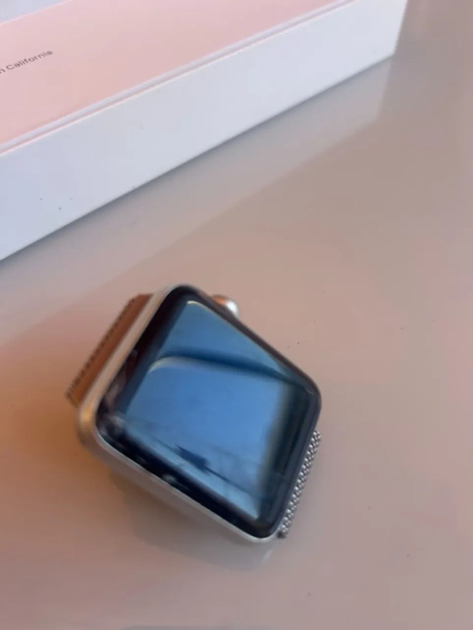 apple serie 3 42 mm - tela quebrada - Foto 3