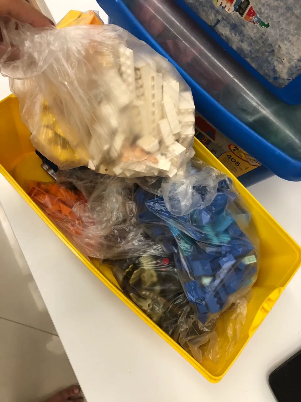 Lego kit 3 caixas organizado  - Foto 3