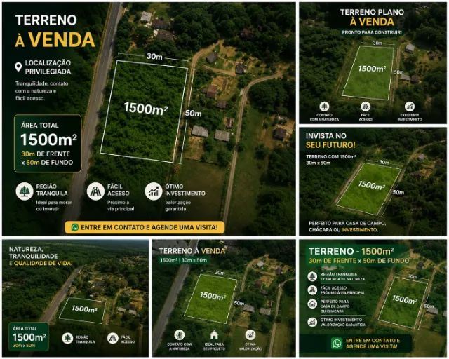 O lugar perfeito para sua casa de campo 1500m² documentado - Foto 4