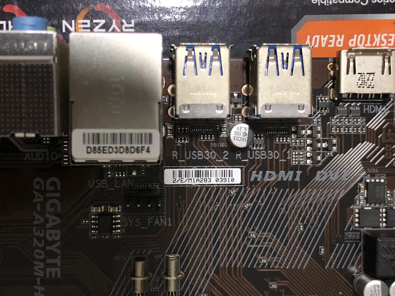 Gigabyte a320m-h + Ryzen 5 1600 - Foto 5