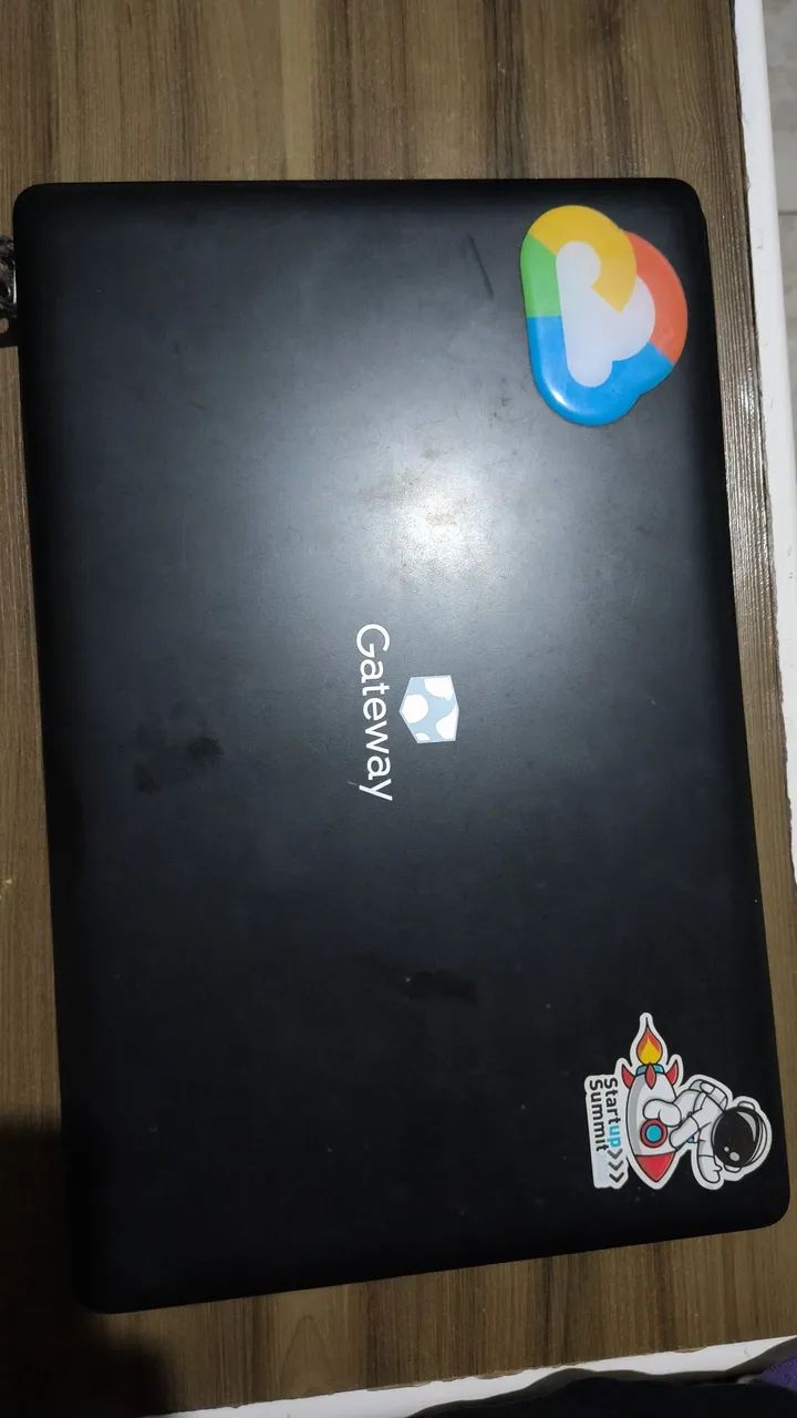 Notebook Gateway retirada de peças 