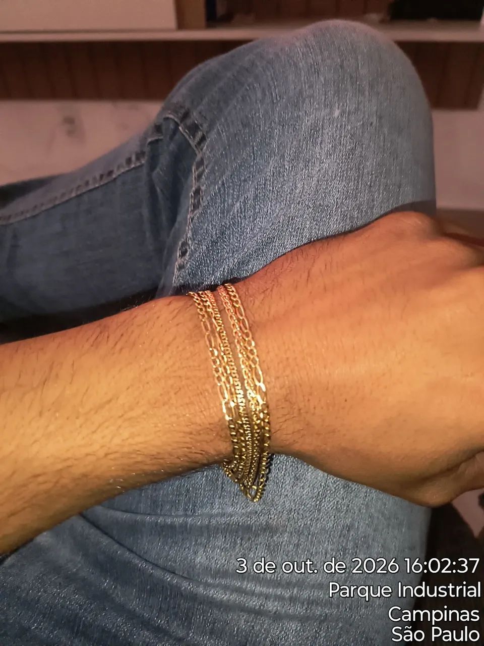 Pulseiras banhado ouro 18k - Foto 2