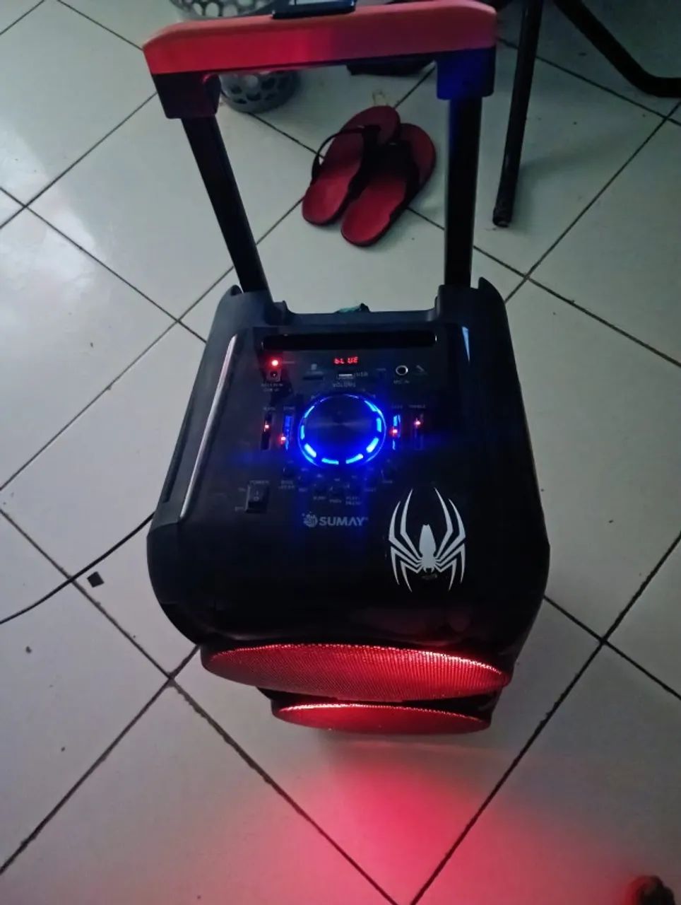 Vendo caixa de som grande bluetooth  - Foto 4