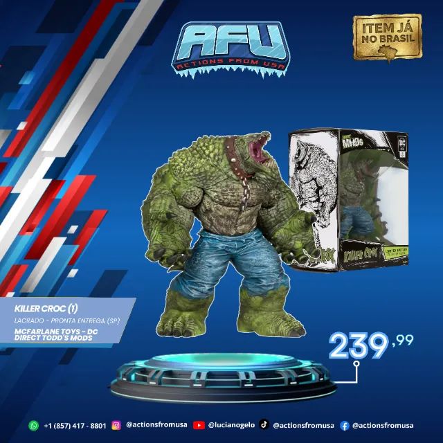 Mcfarlane Toys Dc Direct Todd's - Killer Croc