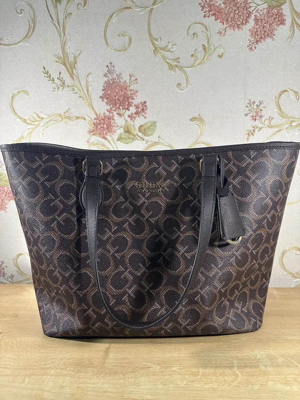 PROMO - Bolsa guess manograma marrom - Foto 2