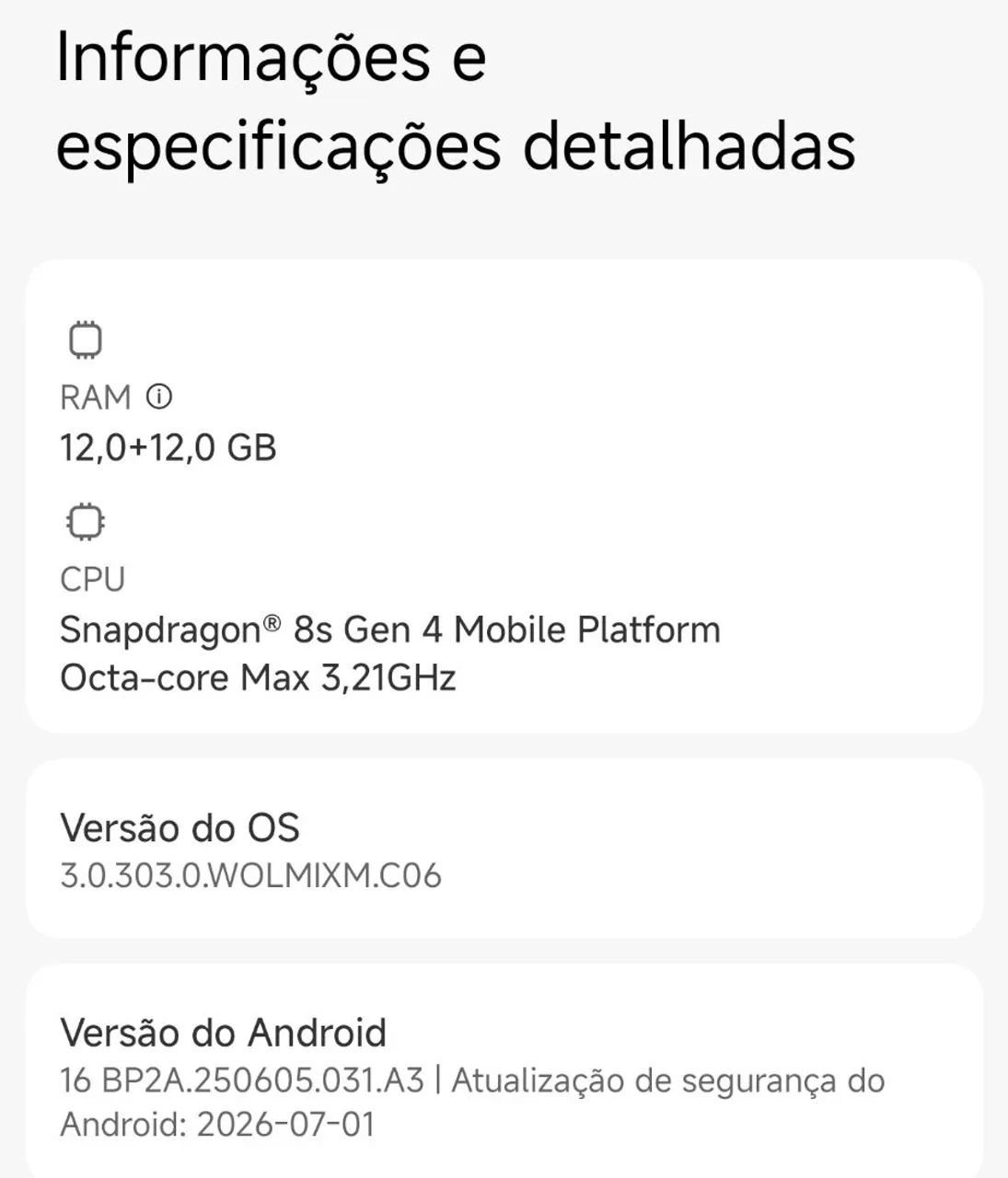 POCO F7 5G | 12G RAM | 512G (LEIA A DESCRIÇÃO) - Foto 2
