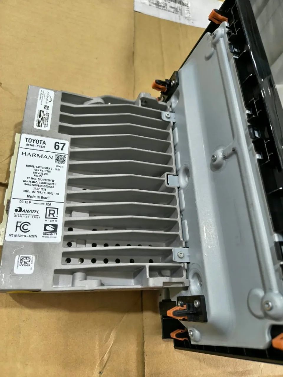 Central Multimídia Original Toyota/Corolla ( para retirada de peças/defeito) - Foto 3