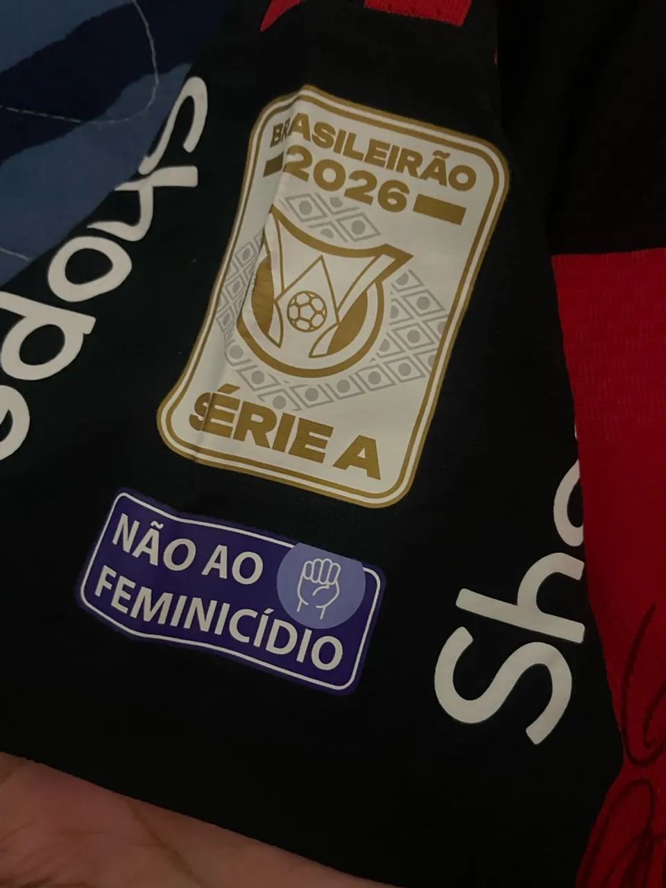 CAMISA DO FLAMENGO AUTOGRAFADA  - Foto 3