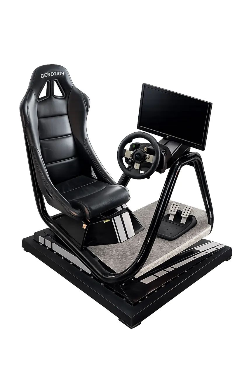 Simulador de carro com movimento real 