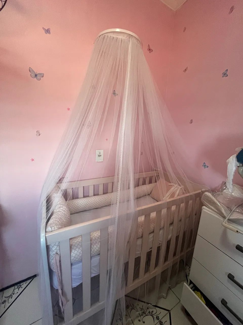 Berço cama de bebê completo  - Foto 4