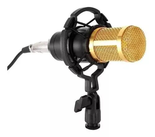 Microfone Condensador Com Suporte Articulado Leboss *ENTREGA GRÁTIS* - Foto 4