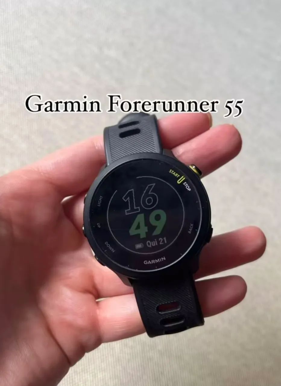 Relógio Garmin Forerunner 55 Black 