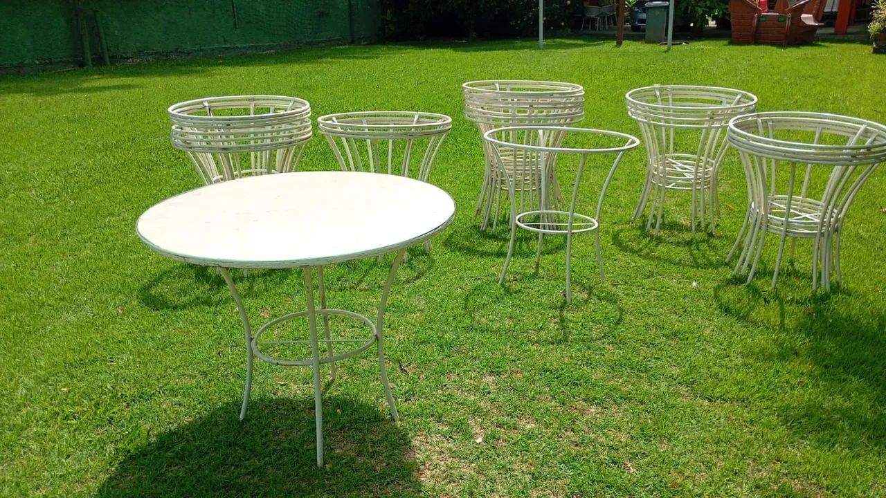 Lote mesas tampos de vidro e madeira  - Foto 3