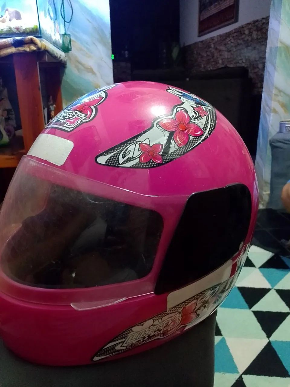 Capacete rosa  - Foto 2