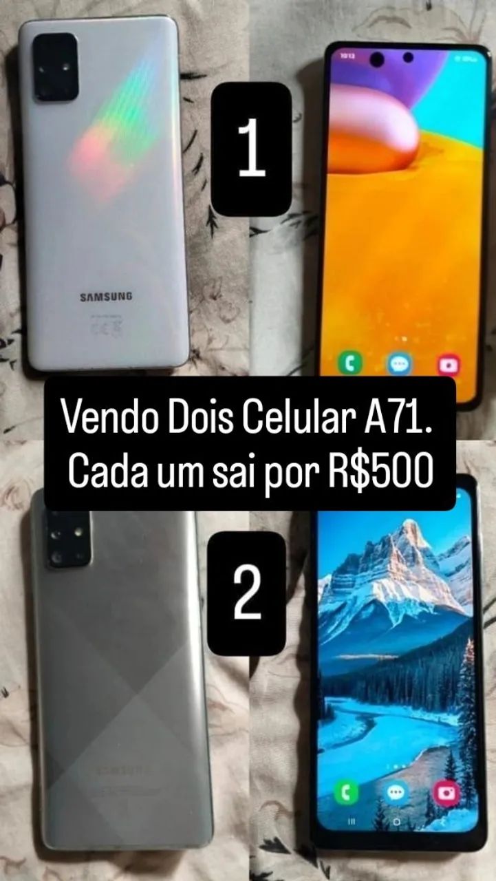 Celulares Smartphone Galaxy A71 