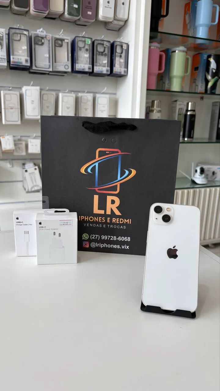 iPhone 13 branco 128GB 