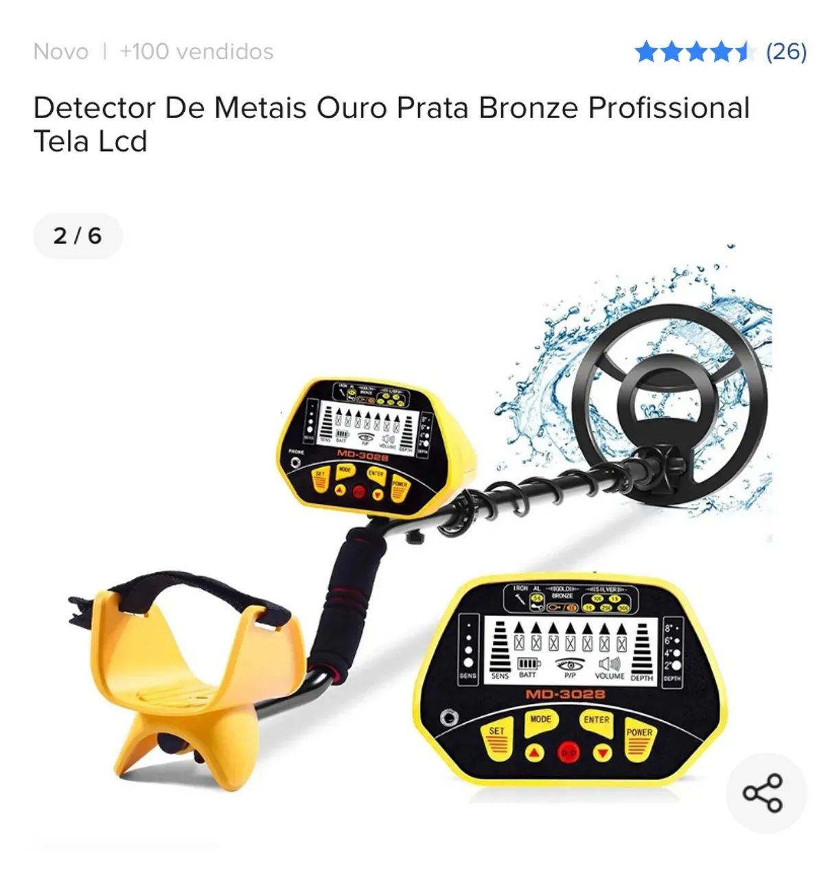 Detector De Metais MM House  - Foto 4