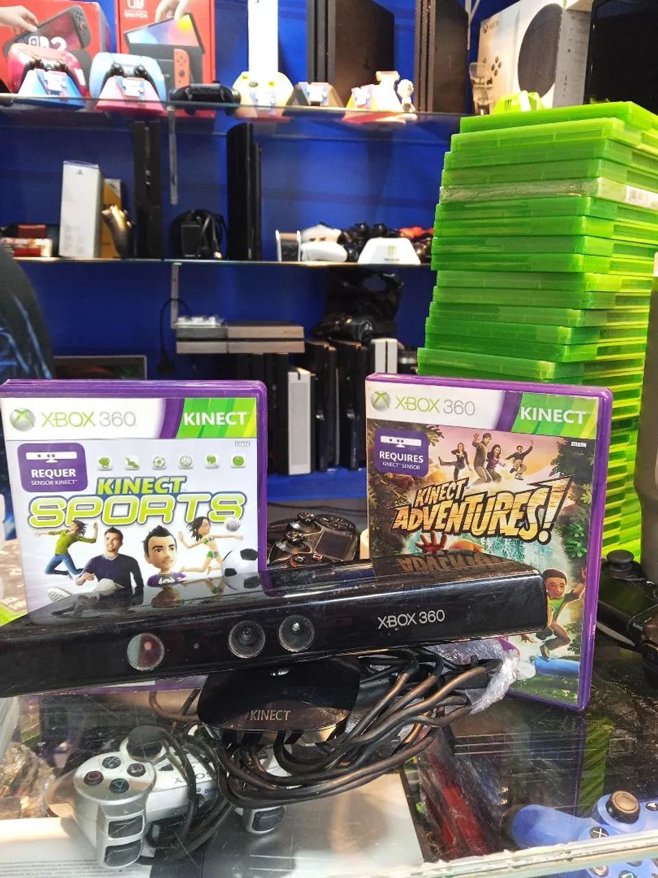 Kinect com dois jogos 70