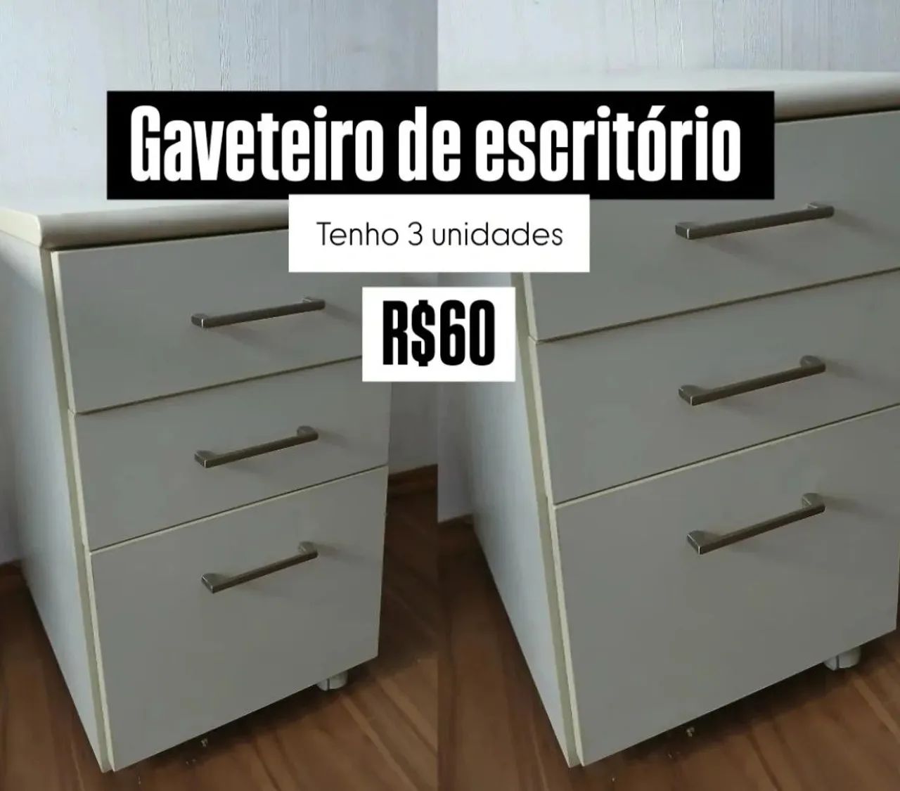Gaveteiro de escritório 
