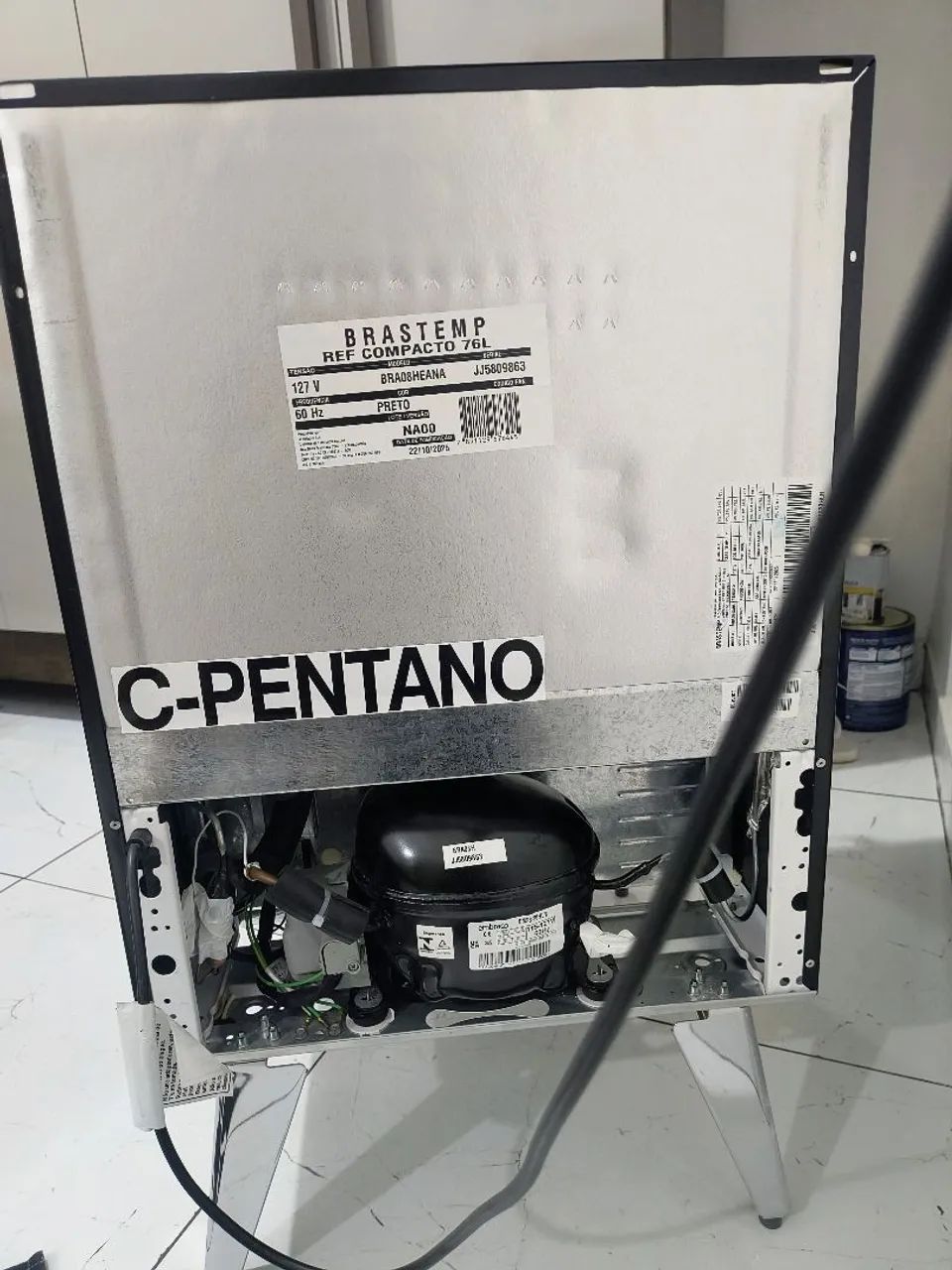 Frigobar Brastemp retro Black 76l  - Foto 6