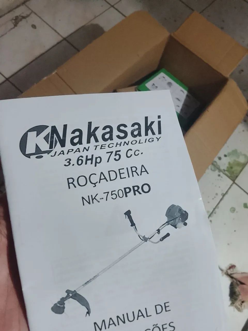 Roçadeira nakasaki 75cc