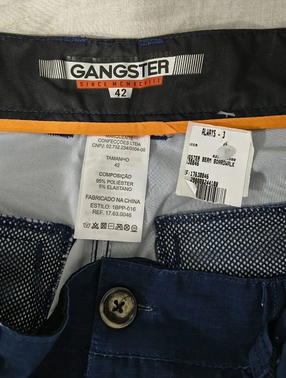 bermuda gangster - nova na etiqueta - Foto 2