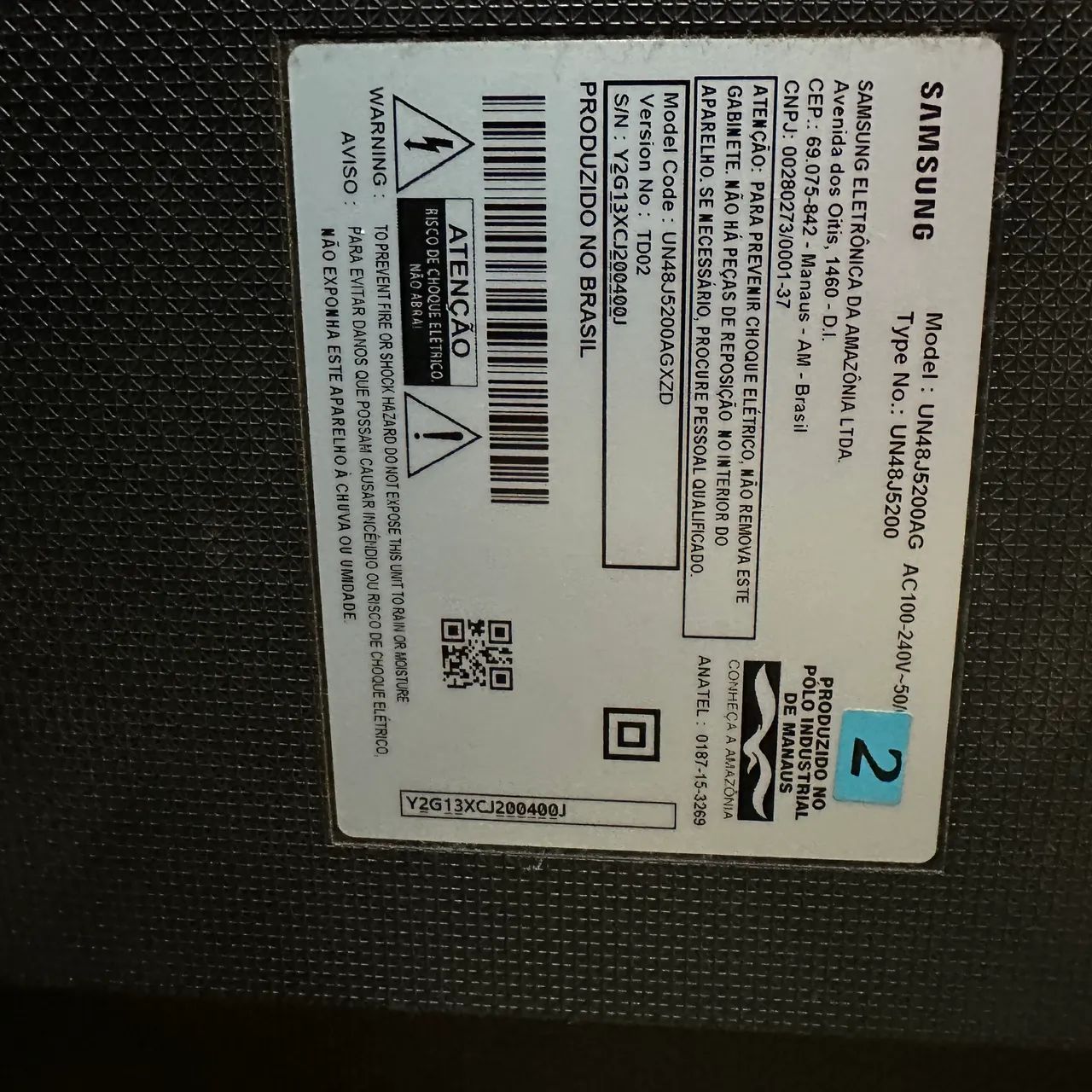 Tv Samsung, 50 polegadas, seminova. - Foto 4