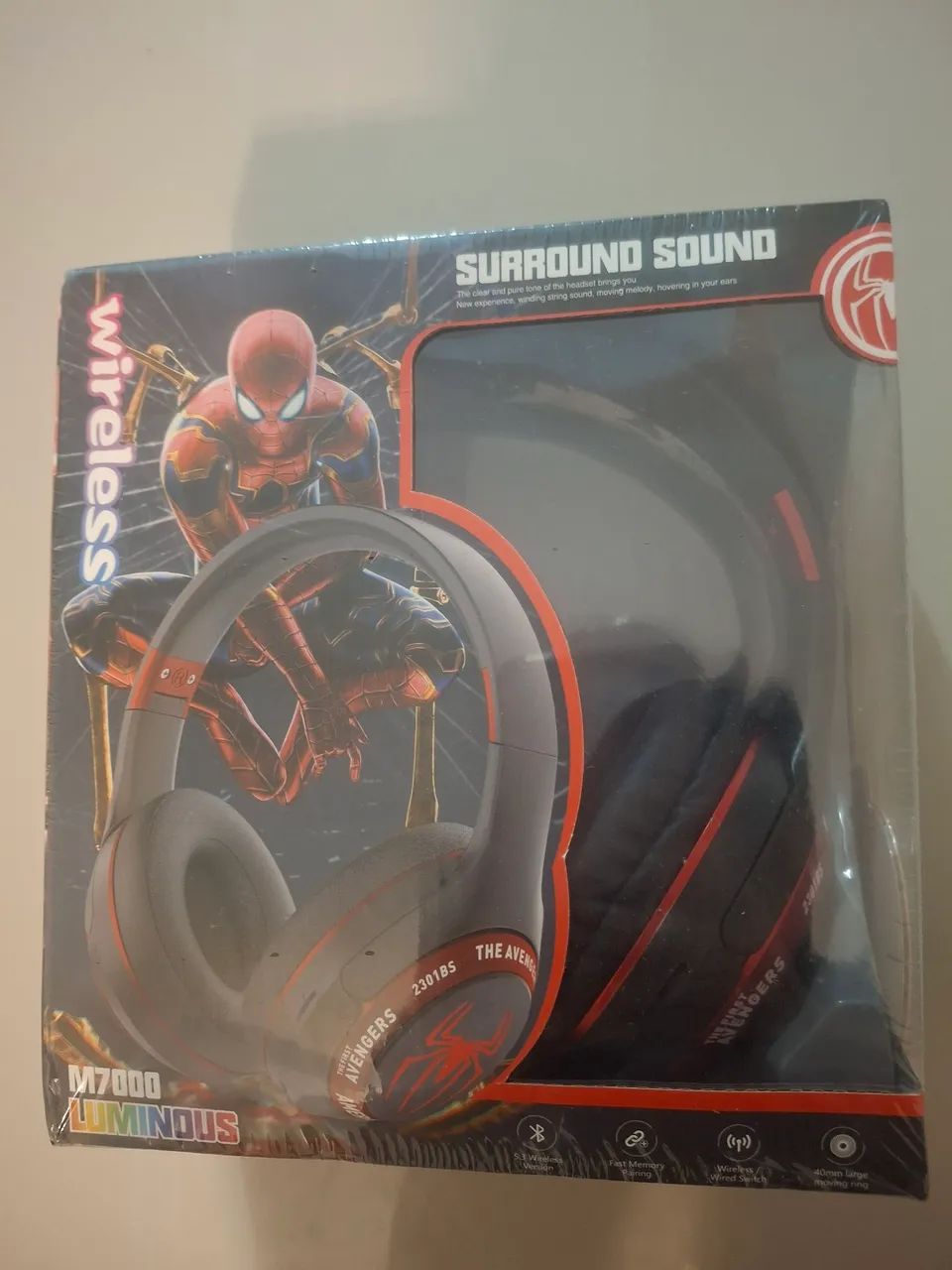 Fone Homem-aranha  - Foto 4