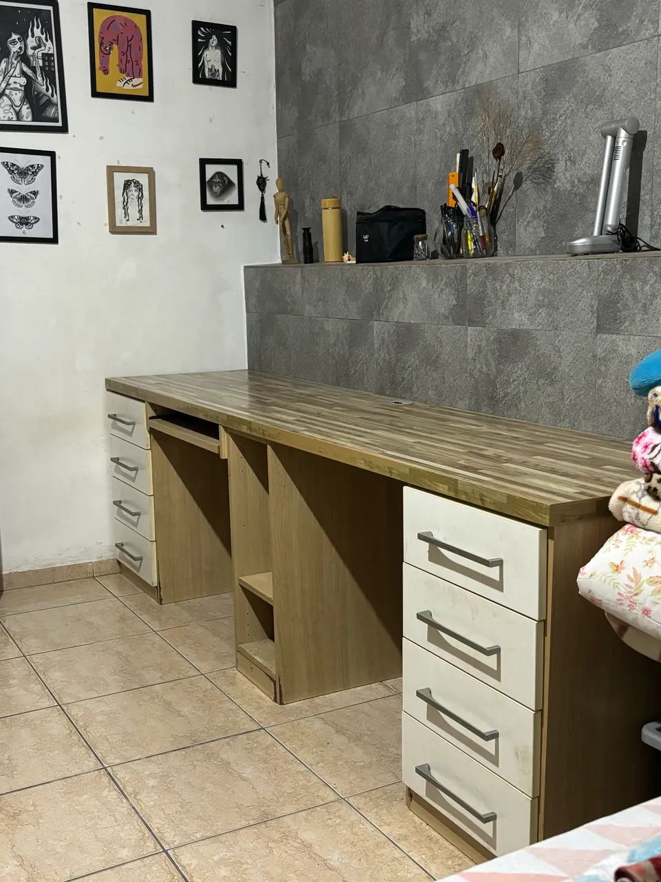 Escrivaninha c/ 2 lugares - Foto 4