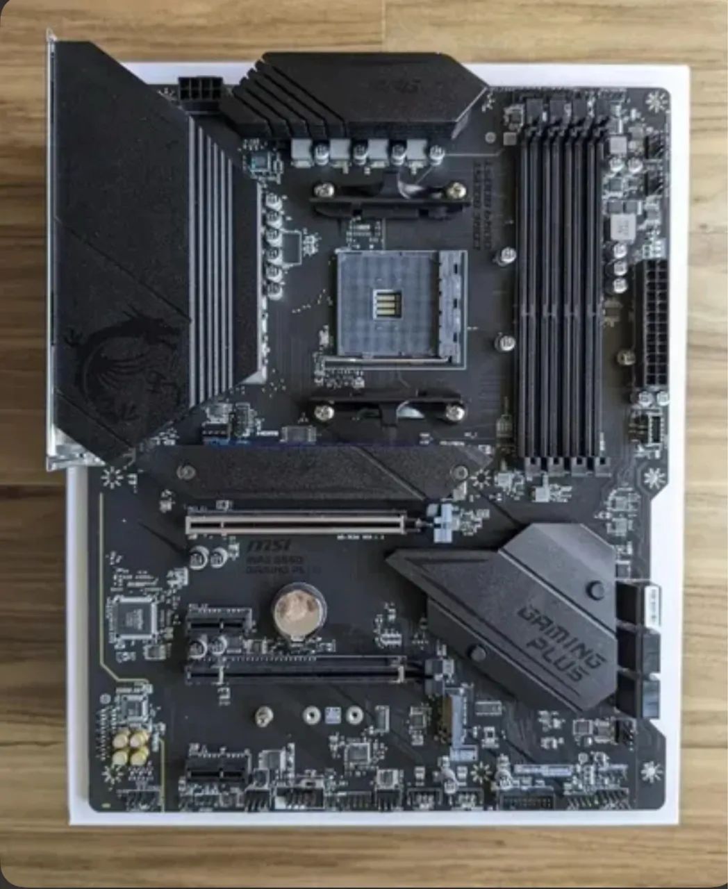 Placa mãe b550 msi mpg gaming plus(somente retirada)
