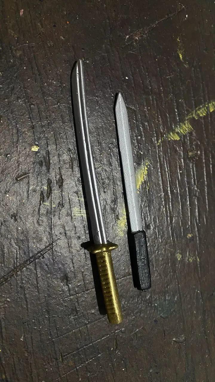 Jiraya and Jaspion Accessories Combo - Glasslite, 1980s (reproduction)