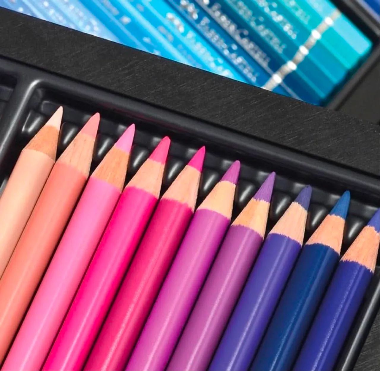 Lápis de Cor Faber-Castell Polychromos 110060 Estojo de Metal Com