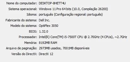 Mini Pc Dell Optiplex 3050 IntelCore I5 7ª - Foto 3