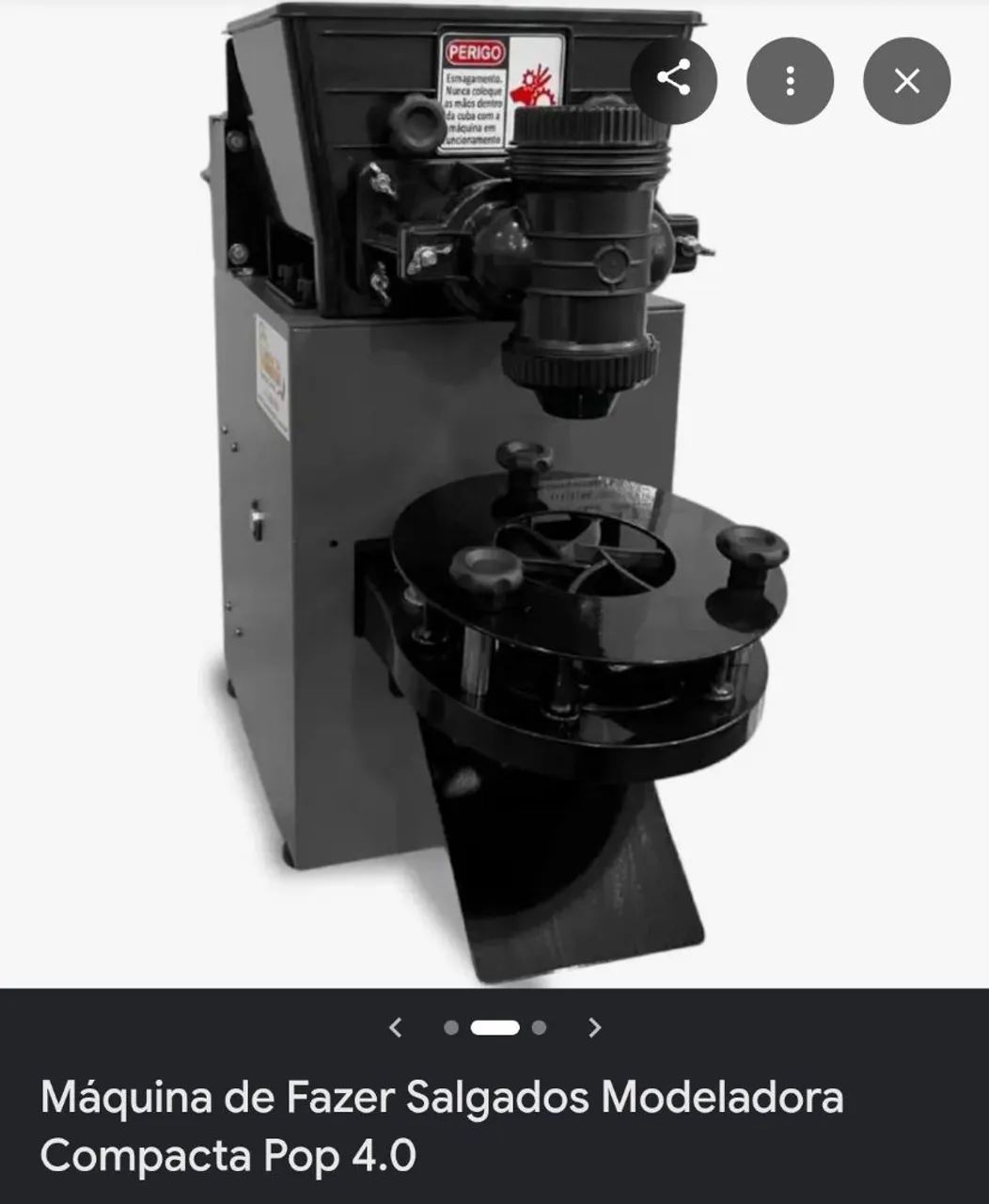 Maquina De Fazer Salgados Compacta Pop 4.0 Voltagem: 127w - Foto 2