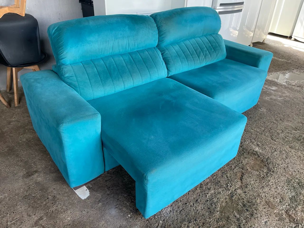 Sofá retrátil e reclinável 