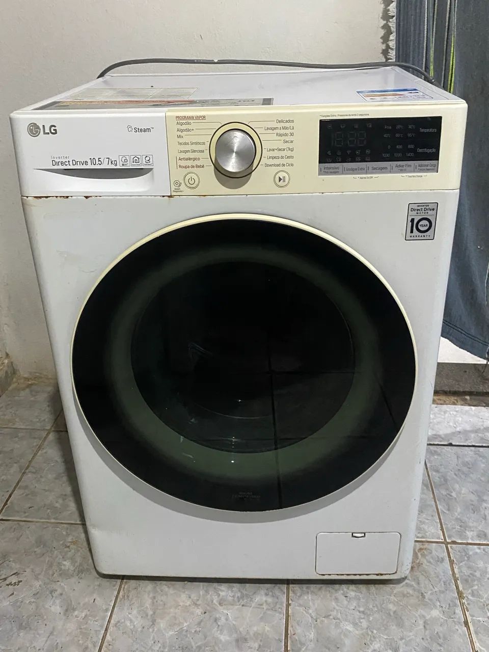 Máquina de lavar. Lava e seca LG