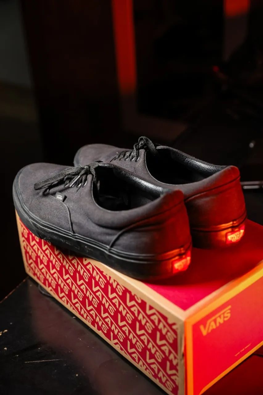 Vans Old Skool Black/Black ? Tamanho 42 - Foto 3