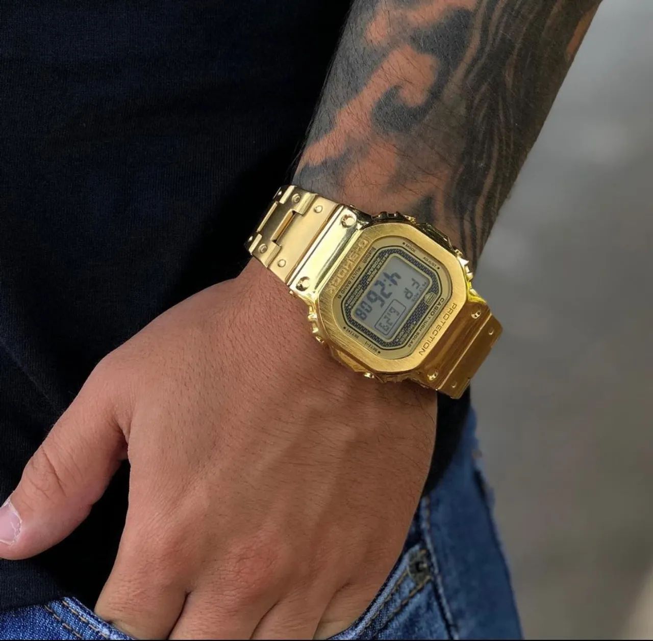 Relógio G-shock Dw-5600 Aço inox  - Foto 3