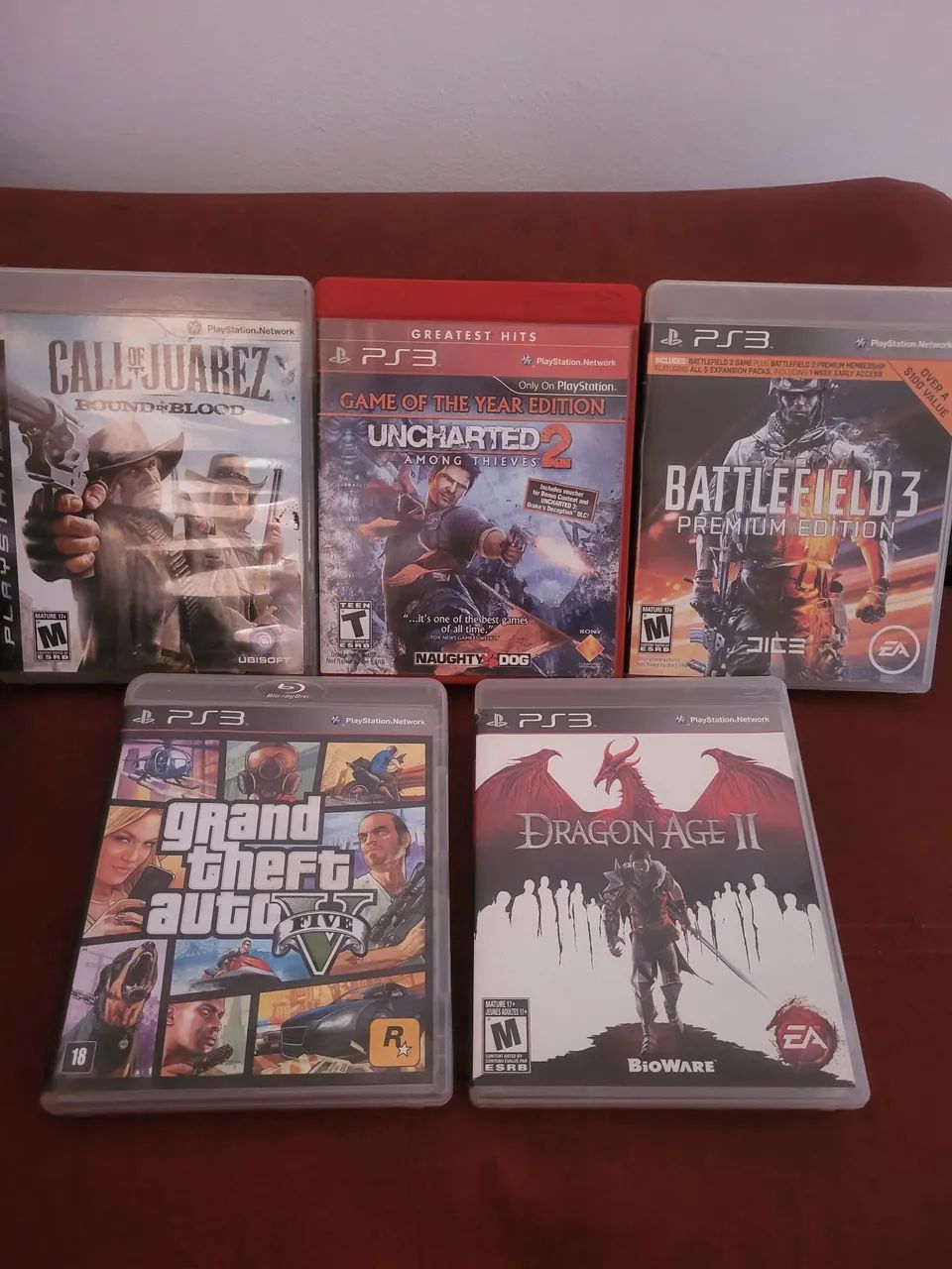 Lote jogos de ps3