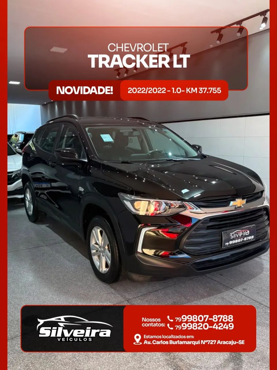 Chevrolet Tracker TRACKER LT 1.0 Turbo 12V Flex Aut. 2022