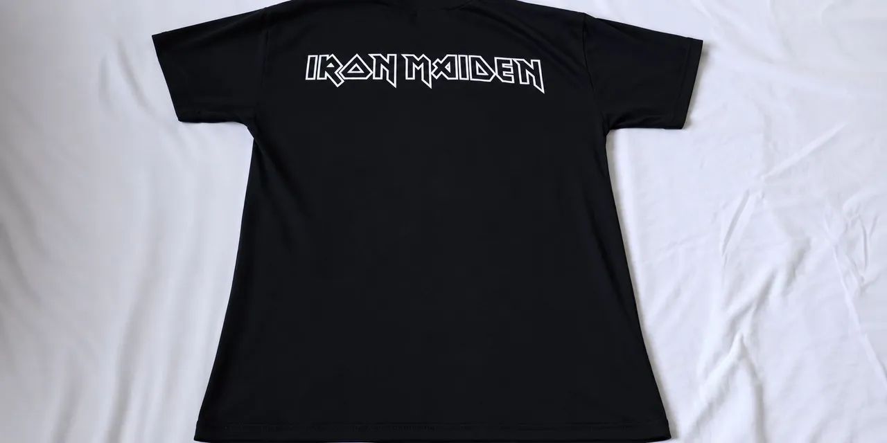 camiseta iron maiden, tamanho M - Foto 3