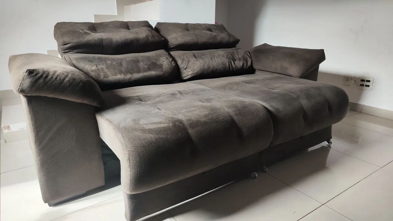 Conjunto Estofado 3x2  Retrátil/ Reclinável 