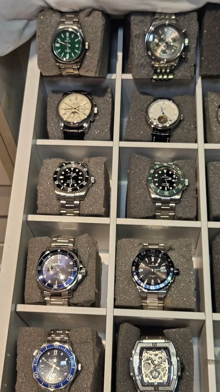 Relógios multimarcas. Rolex, Patek Phillipe, Navyforce, Pagani Design etc.. - Foto 4