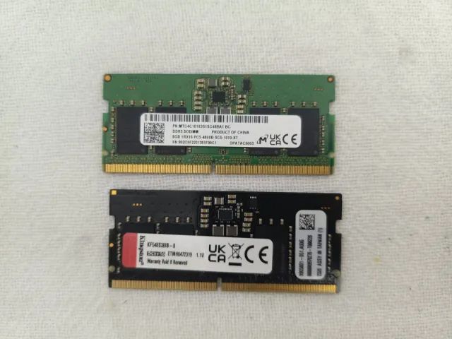 2 pentes ddr5 8gb - Foto 2