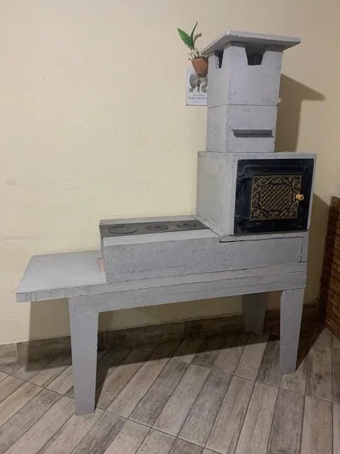 Fogão a lenha com Forno pré moldado - Foto 2
